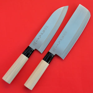 Santoku + Nakiri нож Нержавеющая сталь 165мм Японии Япония кухонный нож