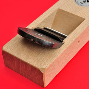 Vista trasera Cepillo japonés para madera HORAI S-212 Kanna 65mm Japón herramienta carpintería