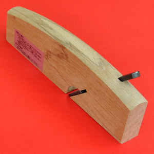 Vista trasera Alisadora de ranura de madera kanna 21mm Japón Japonés herramienta carpintería