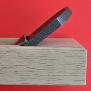 Vista lateral Cepillo japonés para madera Kakuri kanna 60mm Japón herramienta carpintería