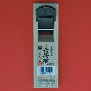 Cepillo japonés para madera "Rokube" japonesa Kanna Japón 36mm