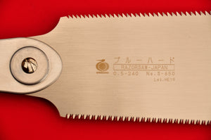 Close-up Grande plano Razorsaw Gyokucho RYOBA 650 240mm lâmina Japão Japonês ferramenta carpintaria