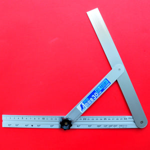 SHINWA sliding adjustable precision angle bevel 30cm 11.8" 62660 aluminum Japan Japanese tool