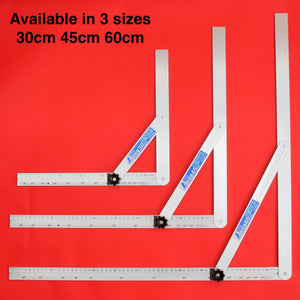 SHINWA sliding adjustable precision angle bevel 60cm 3 sizes Open 62662 aluminum Japan Japanese tool