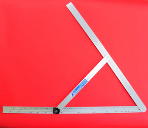 SHINWA sliding adjustable precision angle bevel 60cm 17.7" 62662 aluminum Japan Japanese tool