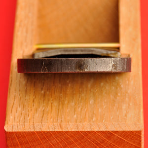 Vista traseira Plaina de madeira de 60mm kakuri kanna Japão ferramenta carpintaria