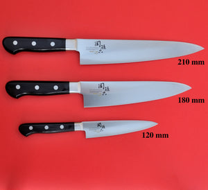 Kitchen SET 3 Knives KAI High carbon stainless steel IMAYO Japan japanese