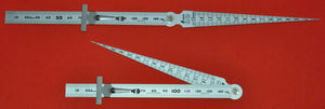 Closed SHINWA Taper Welding Gauge Gage Test Welder Inspection 1-15mm 62612 Japan Japanese tool